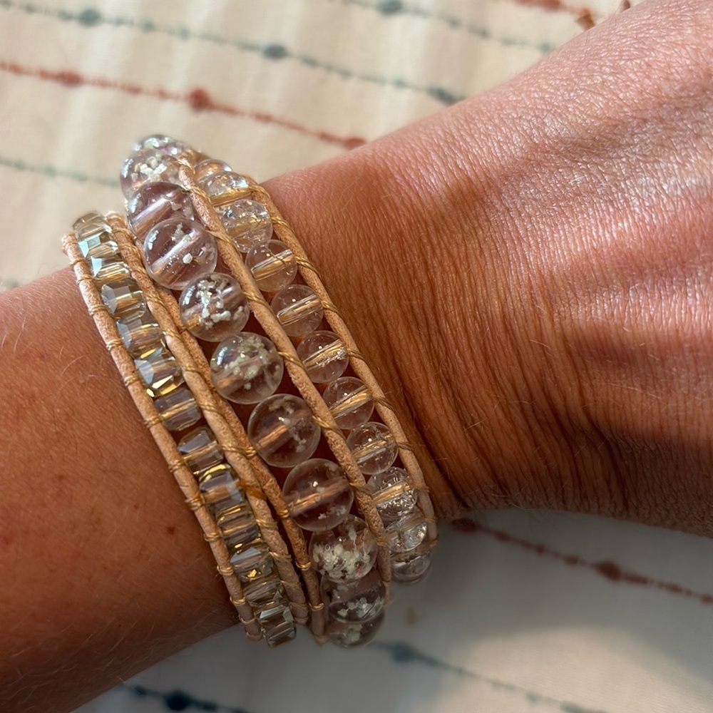 Victoria Emerson glow-in-the-dark wrap bracelet